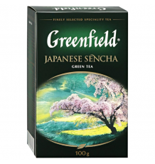 Чай Greenfield Japanese Sencha Листовой Зеленый, 100 г