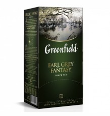 Чай Greenfield Earl Grey Fantasy, черный в пакетиках, 25 шт.