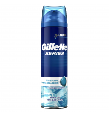 Gillette Гель для Бритья Sensitive Cool с Ментолом (Бережное Охлаждение), 200 мл