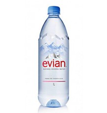 Вода Evian негазированная, ПЭТ, 1 л