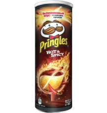 Чипсы Pringles картофельные Hot & Spicy, 165 г