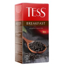 Чай Tess Breakfast, черный в пакетиках, 25 шт.