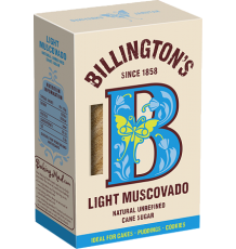 Сахар BILLINGTON'S нерафинированный Light Muscovado, 500 г