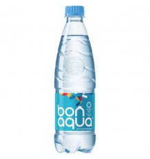 Вода Bonaqua питьевая негазированная, ПЭТ, 0,5 л