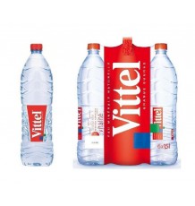 Vittel Вода минеральная питьевая негазированная, 1.5 л , 6 шт. / упак.