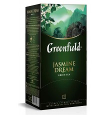 Чай Greenfield Jasmine Dream, зеленый в пакетиках, 25 шт.