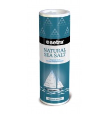 Соль Setra морская пищевая йодированная мелкая, 250 г.