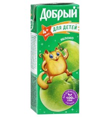 Сок Добрый для детей Яблоко, 0,2 л