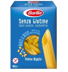 Паста Barilla Senza Glutine Penne Rigate без глютена, 400 г