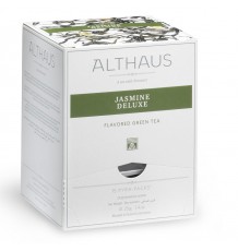 Чай Зелёный с Ароматом Жасмина Althaus Jasmine Deluxe, пакетированный, 15 шт *2,75 г