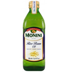 Масло Monini Rice Bran Oil Рисовое, стекло, 0,5 л