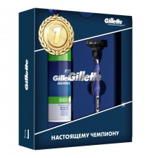 Набор Gillette для Бритья Пена Sensitive 100 мл +Станок Mach3 Start