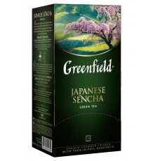 Чай Greenfield Japanese Sencha, зеленый в пакетиках, 25 шт.