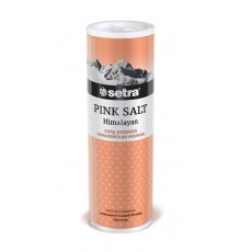 Соль Setra Гималайская розовая мелкая, 250 г