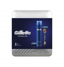 Подарочный Набор Gillette Fusion ProGlide Flexball Станок+1 см.касс.+ Гель для Бритья Fusion Sensitive 200 мл