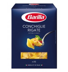 Паста Barilla Conchiglie Rigate n.93, 450 г