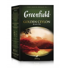 Чай Greenfield Golden Ceylon, черный крупнолистовой, 200 г