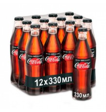 Газированный напиток Coca-Cola Zero, 0,33 л х 12 шт.