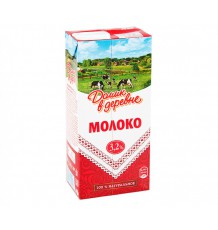 Молоко Домик в деревне ультрапастеризованное 3.2 %, 0.925 л