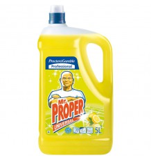 MR PROPER Моющая жидкость для полов и стен Лимон, 5 л