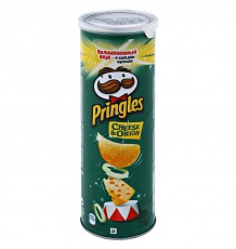 Чипсы Pringles картофельные Cheese & onion, 165 г