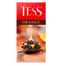 Чай Tess Orange, черный в пакетиках, 25 шт.
