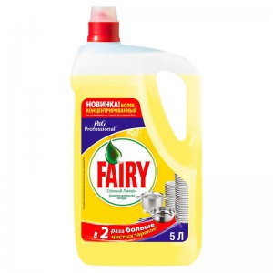 Fairy Средство для мытья посуды Сочный лимон, 5 л