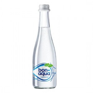 Вода питьевая Bonaqua негазированная, стекло, 0,33 л