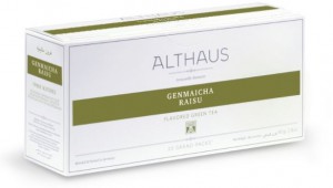Чай Зеленый Althaus Genmaicha Raisu, 20 шт * 4 г