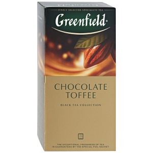 Чай черный Greenfield Chocolate Toffee в пакетиках, 25 шт.