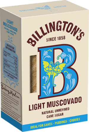 Сахар BILLINGTON'S нерафинированный Light Muscovado, 500 г