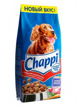 Корм для собак Chappi с говядиной, 15 кг