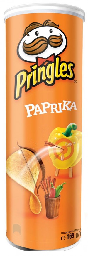 Чипсы Pringles картофельные Paprika, 165 г