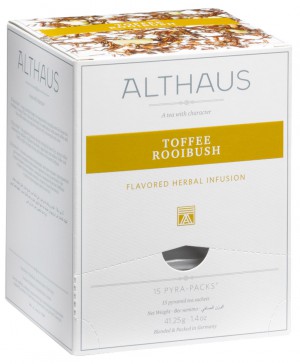 Чай Травяной Althaus Toffee Rooibush, 15 шт * 2,75 г