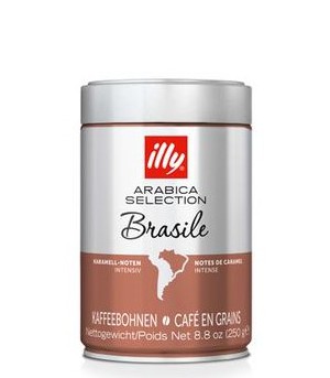 Кофе в зернах illy Бразилия, средней обжарки, 250 г