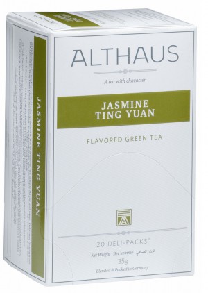 Чай Зеленый Althaus Jasminе Ting Yuan, 20 шт *1,75 г