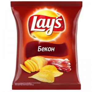 Чипсы Lay's картофельные Бекон, 90 г