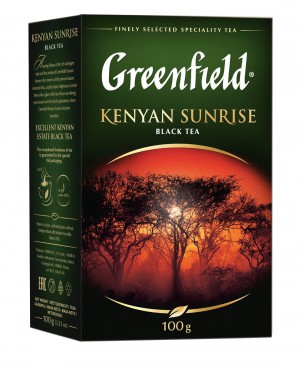 Чай Greenfield Kenyan Sunrise, черный листовой, 100 г