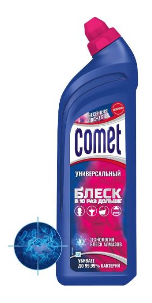 Comet гель для туалета Весенняя свежесть, 850 мл