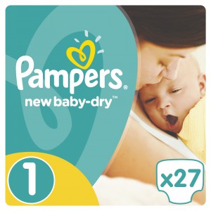 Подгузники Pampers New Baby - Dry Newborn (2-5 кг), 27 шт.