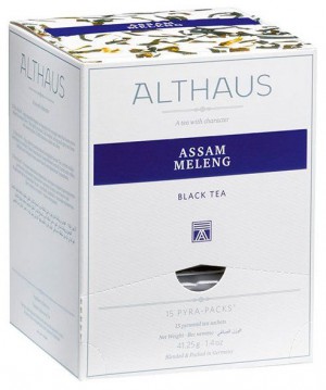 Чай черный Althaus Assam Meleng, 15 шт *2,75 г