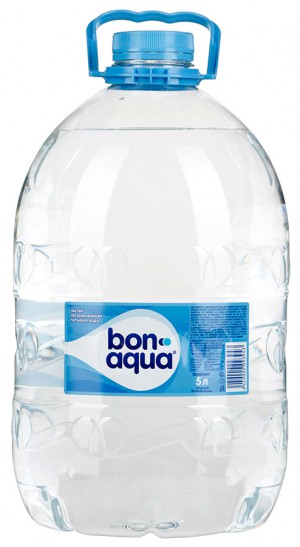 Вода Bonaqua питьевая негазированная, ПЭТ, 5 л