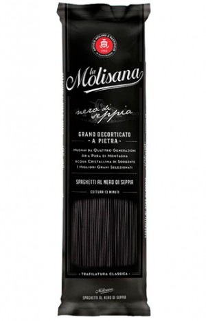 La Molisana Spa Макароны Spaghetti с чернилами каракатицы, 500 г