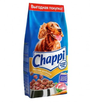 Корм для собак Chappi мясное изобилие, 15 кг