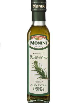 Масло Оливковое с розмарином Monini Extra Virgin, стекло, 250 мл