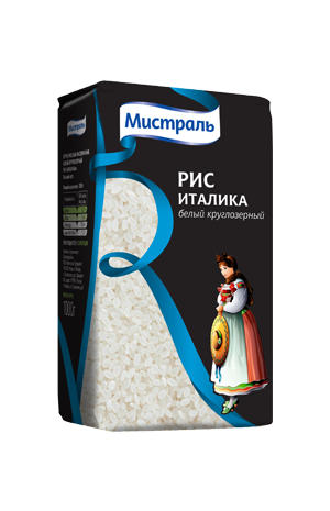 Рис Мистраль Италика белый круглозерный , 1 кг