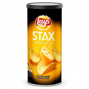 Чипсы Lay's Stax картофельные Сыр, 110 г