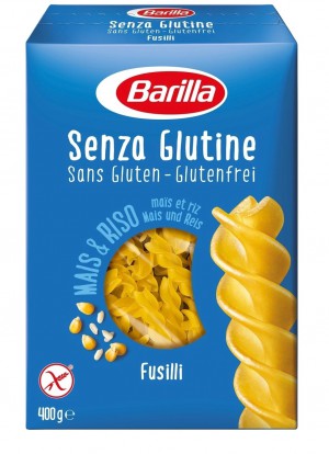 Паста Barilla Senza Glutine Fusilli без глютена, 400 г