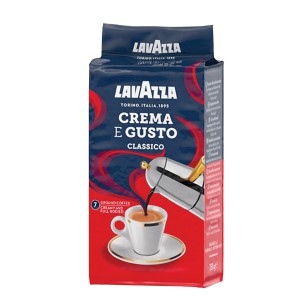 Кофе молотый Lavazza Crema e Gusto вакуумная упаковка, 250 г