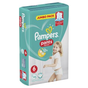 Подгузники - трусики Pampers Pants для мальчиков и девочек Large (15+кг), 44 шт.
